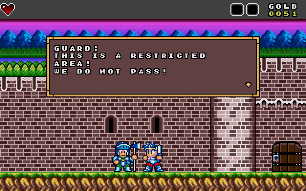 Miracle Boy in Dragon Land atari screenshot